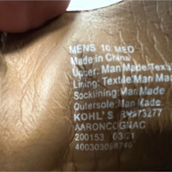 Sonoma Goods For Life® Aaron Men's Chukka Boots. - Picture 6 of 7